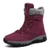 Leather With Fur Super Warm Snow Men Winter Work Casual Shoes Sneakers Ankle Boots Female_desvips.com