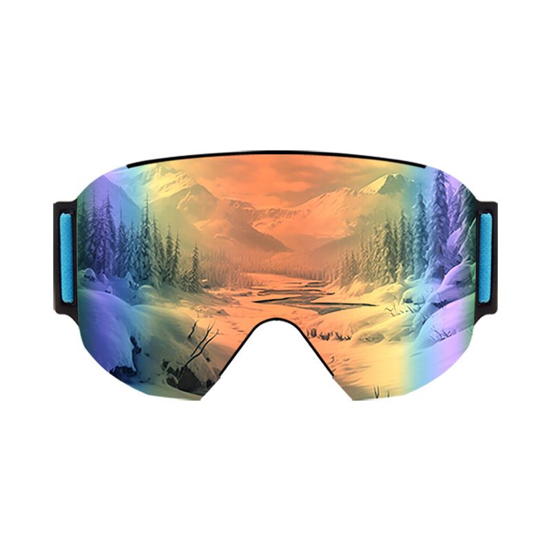 Magnetic Ski Goggles For Men And Women – Anti-Fog, Windproof, And Shatterproof Snow Goggles For Outdoor Sports And Snowboarding_desvips.com