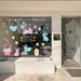 Easter Atmosphere Decoration Glass Door Electrostatic Egg And Rabbit Wall Stickers, Window Decals_desvips.com