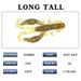2g/5cm Fishy Smell Curly Tail Shrimp Lobster Lure Soft Bait Simulation Insect Perch Fish Bait A Bag Of 5_desvips.com