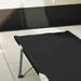 Foldable Camping Bed - Oxford Fabric With Steel Frame - Gray/Black - 194 X 64 X 42 Cm_desvips.com