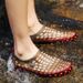 Breathable Wading Men, Summer Outdoor Amphibious Quick-Dry Non-Slip Fishing Rafting Shoes, Perforated Beach Shoes For_desvips.com