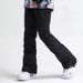 001 Gsousnow For Women Windproof Waterproof Thickened Warm Ski Suit Snowboard Snow Pants With Straps_desvips.com