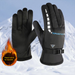 Ski Cotton Gloves Men Winter Thickened Fleece Warm Women Riding Electric Bike Touchscreen Windproof Waterproof Coldproof_desvips.com