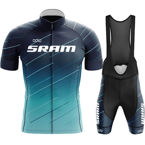 2026 SRAM Jersey Set Summer Clothing MTB Bike Clothes Uniform Maillot Ropa Ciclismo Man Cycling Bicycle Suit_desvips.com