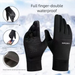 Waterproo Cycling Gloves Winter Touch Screen Men Motorcycle Anti-Slip Driving Outdoor Fleece-Lined Warm Skiing_desvips.com