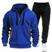 Hot-Selling Men's Autumn Winter New Fleece-Lined Multi-Pock Zipper Sweatshirt Personality Casual Hoodie_desvips.com