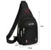 New Waterproof And Wear-Resistant Trendy Oxford Cloth Single-Shoulder Crossbody Bag, Casual Small Chest_desvips.com