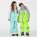 Children's Ski Suit Set Boys Girls Winter Outdoor Waterproof Warm Windproof Snowboarding Skiing Thickened Snow Play_desvips.com