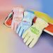 Children's Gloves Skiing Winter Fleece Lined Warm Windproof Waterproof Non-Slip Touchscreen Boys Girls Cycling Cartoon_desvips.com