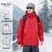 001 Camel Style 3-in-1 Casual For Men Women, Autumn And Winter Workwear, Dirt-Resistant, Mountaineering, Warm Custom Jacket_desvips.com