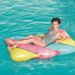 Swimming Rings Candy Color Marshmallow Adult Water Inflatable Floating Island Cloud Rainbow Floating Bed Floating Row_desvips.com