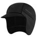 ROCKBROS Winter Cycling Cap With Brim And Ear Warmers For Men_desvips.com
