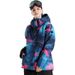001 Smaining Korean Style Suit Windproof Waterproof Breathable Thickened Warm Northeast Snow Country Double Snowboard_desvips.com