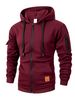 2025 New Autumn Men Sweatshirts Long Sleeve Hoodie Zipper Closure Jacket Hoodies Sweatshirt Slim Fit Male Clothing_desvips.com