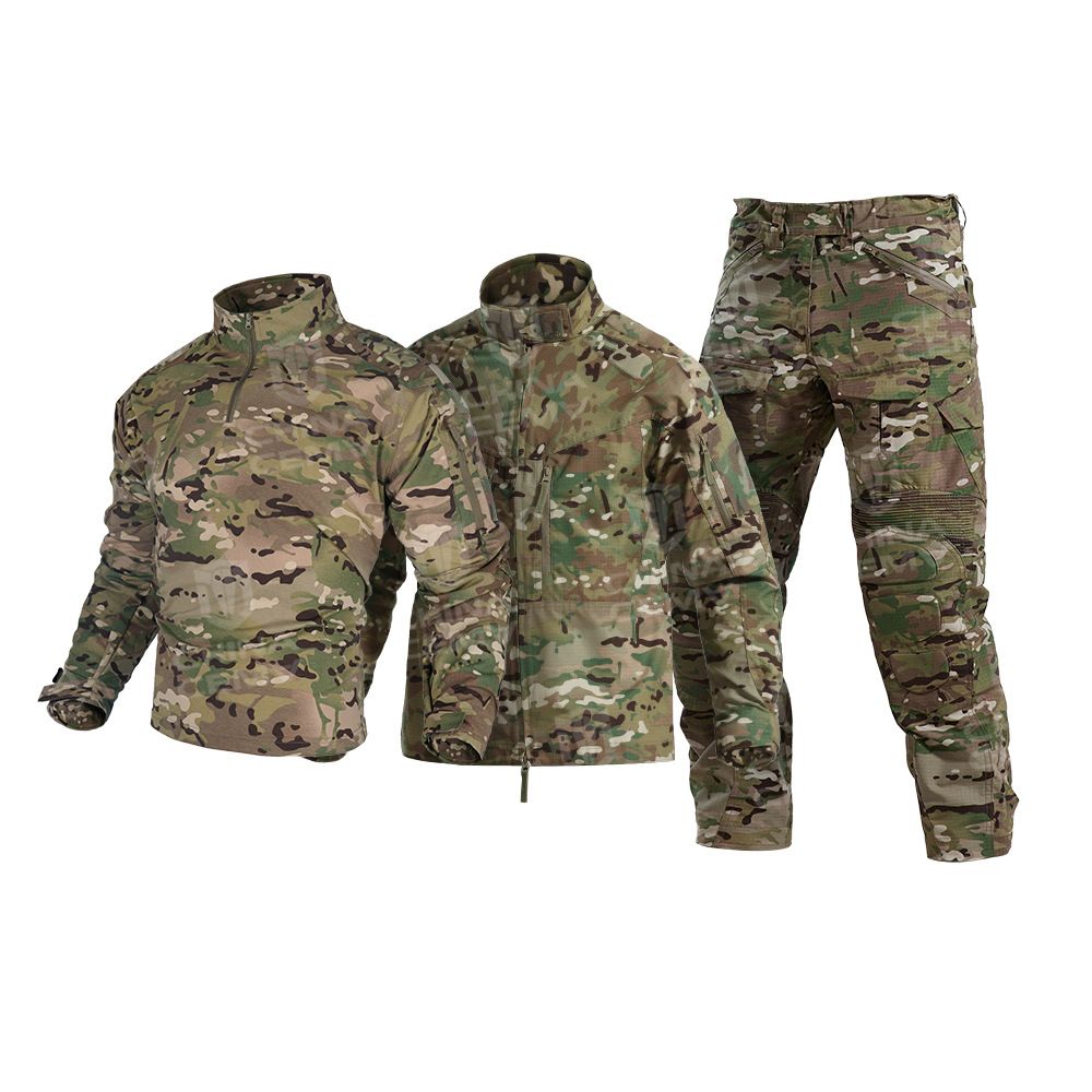 New Slavic Yangka Tactical Frog Combat Wear-Resistant Scratch-Resistant Protective Gear Set Outdoor Camouflage Suit_desvips.com