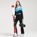 New One-Piece Suit For Women, Slim Fit, Waist-Cinching, Windproof, Waterproof, Warm, Hooded Ski Jacket And Pants Set_desvips.com