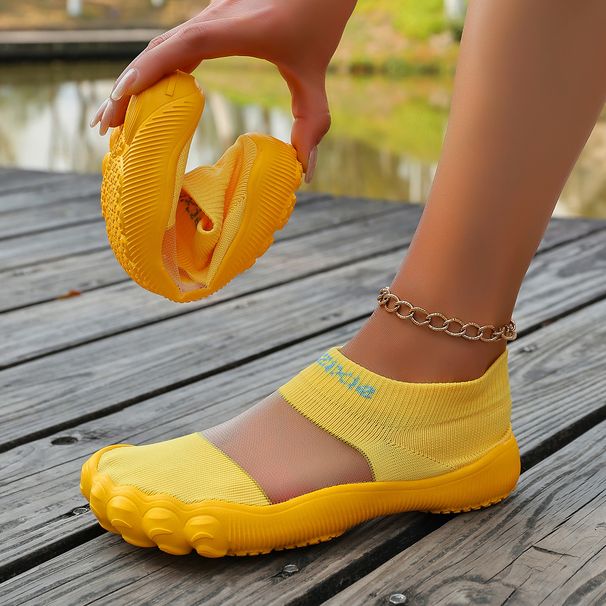 Outdoor Five-Finger Barefoot Men's And Women's Beach Wading River Tracing Hiking Shoes, Indoor Fitness Shoes 8252_desvips.com