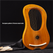 19-String Portable 16-String Small For Beginners Self-Learning 10-String Harp Lyre Instrument_desvips.com