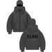 Koossoasis European And American Trendy Brand Double Hat Autumn And Winter Ins Bandit Zipper Hooded Sweater Loose Pattern Design Couple Top_desvips.com