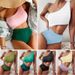 Women's New Sexy Swimsuit Triangle One-Piece Bikini Hollow Out Slimming Tummy Covering Hot Spring Vacation_desvips.com