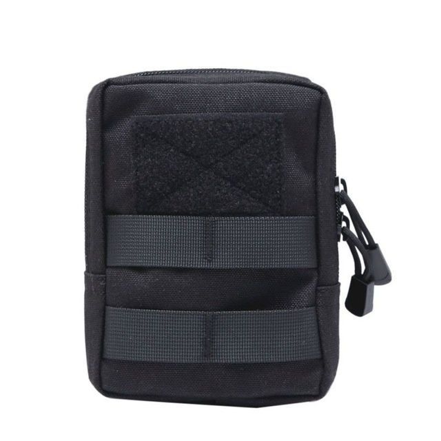Outdoor MOLLE Waterproof Running And Hiking Vertical EDC Storage Multifunctional Waist Tactical Front-mounted Phone Bag_desvips.com