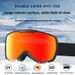 Ski Snowboard Goggles Winter Sports Windproof Dustproof Protective Glasses UV400_desvips.com