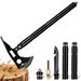 Purple Dragon Multi-Tool Tactical Hatchet Survival Axe With Hoe_desvips.com