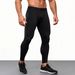 Silk Grid Men's Cross-Border Fitness Pants High Elastic Quick Drying Tights For Basketball Training Running Sports Leggings Spring_desvips.com