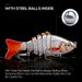 TREHOOK 3pcs Mix Crankbaits Fishing Lure Set Of Wobblers For Pike 10cm Sinking Artificial Hard Bait Lures Fishing Accessories_desvips.com