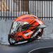 Motorcycle helmet men's and women's uncovered helmet double mirror winter tail half full cover_desvips.com