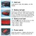 EU Warehouse Black Rear Rack 36v 13ah Rear Rack Bike Battery For 250w 350w 500w Motor Food Delivery Vehicles_desvips.com
