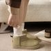 Snow Shoes Large Size Winter New Flat-bottomed Short Tube Northeast Cotton Shoes Men's Velvet Thickened Warm Snow Boots Women_desvips.com