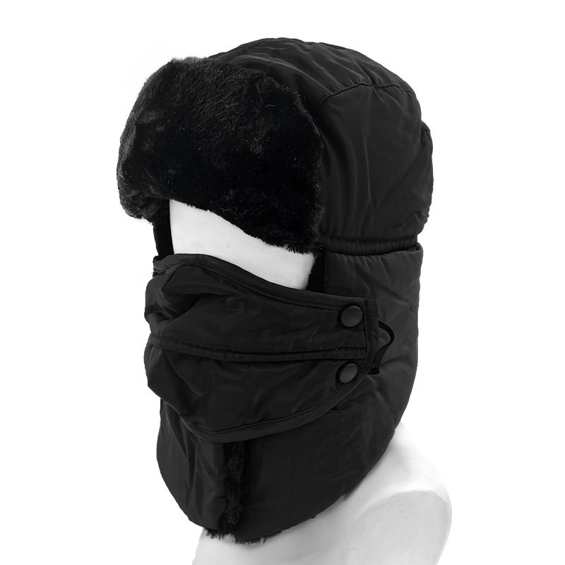 Unisex Winter Fleece-Lined Earflap Hat - Windproof Cold Weather Trapper Hat For Outdoor Activities & Cycling (Multiple Colors)_desvips.com