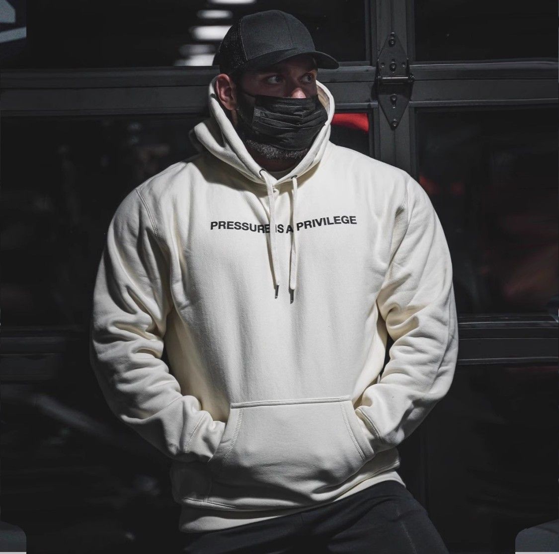 Chris Plus Fleece Hoodie Men's Loose Hooded Oversized Casual Fitness Thick Autumn And Winter Pullover Trendy Brand_desvips.com