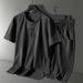 men's clothing Summer Suit Tang Suit Middle-aged and Elderly Summer Suit Men's Chinese Style Cotton and Linen Short Sleeve Shorts Hanfu Retro Suit_desvips.com
