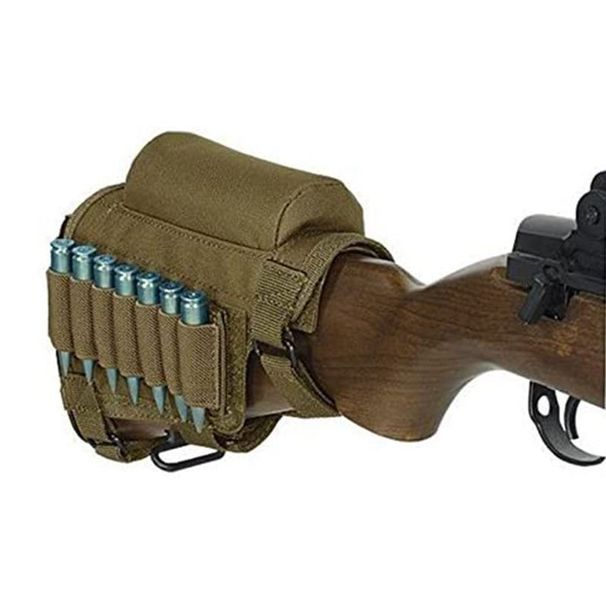 Multi-purpose Gun Bag 98k Bolt Tactical Rear Stock Hanging Bag Jaw Bag Bullet Bag Outdoor Gun Bag Accessory Bag_desvips.com