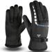 Autumn Winter Men's Warm Outdoor Skiing Motorcycle Electric Bike Riding Gloves Fleece Lined Thickened Gloves_desvips.com