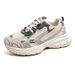 2025 Couple Mesh Breathable Dad Low Top Thick Sole Height Increasing Casual Men's Sports Running Shoes YH917 Generation_desvips.com