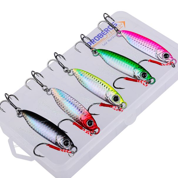Long Casting 7-30g Sea Boat Fishing Lure Mackerel Jigging Lead Fish Simulation Bait Set_desvips.com