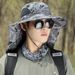 Fishing Sun Face Mask For Men, Hiking Sunshade Outdoor Summer UV Protection Large Brim Unisex_desvips.com