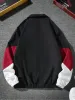 Men's Color-blocked Jacket, Lightweight, Casual, Travel, Windproof And Wear-resistant, High-quality Fabric, Boyfriend_desvips.com