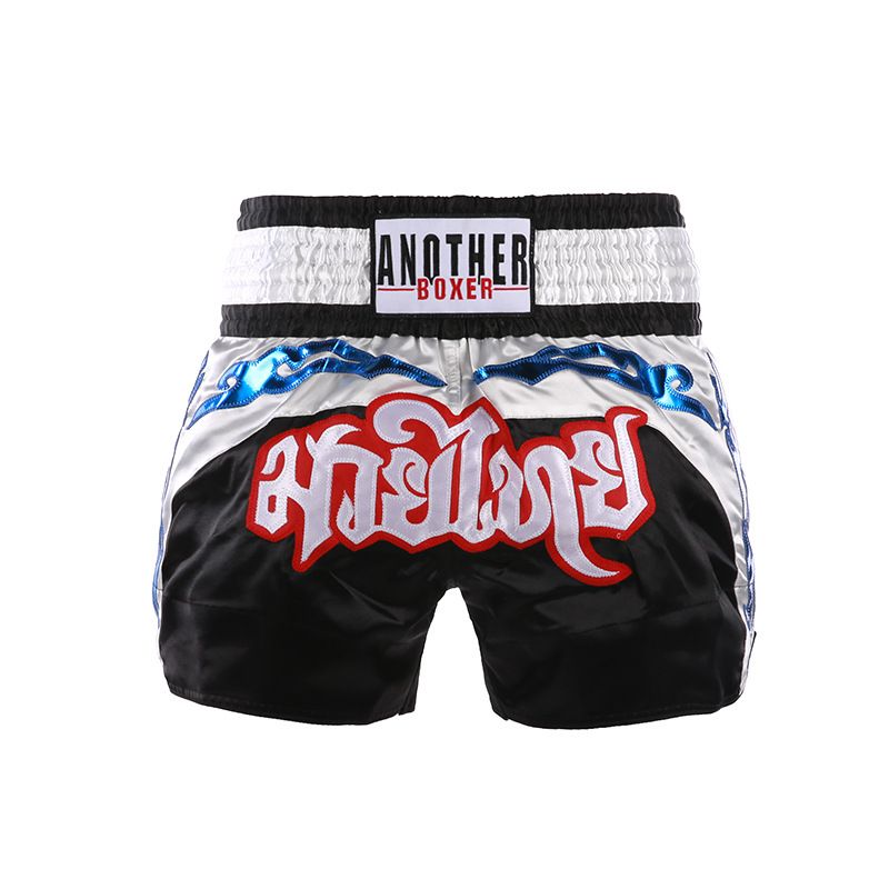 Authentic Muay Thai Shorts Patchwork Boxing Pants ONE Competition Shorts MMA Training Clothes Trend_desvips.com