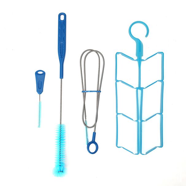 PeakGo Outdoor Sports Bag Set With Drying Rack, Hose Nozzle Brush, Bladder, Water Bottle Cleaning Brush_desvips.com