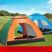 Oudoor Insallaion-Free Fully Auomaic Camping Indoor Adul Children Sunshade Sunscreen Windproof Warm Quick-Open_desvips.com