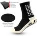 Men's Mid‑Calf Sports Socks With Silicone Anti‑Slip Dots, Adult Sweat‑Wicking Terry Bottom Training Football Socks_desvips.com