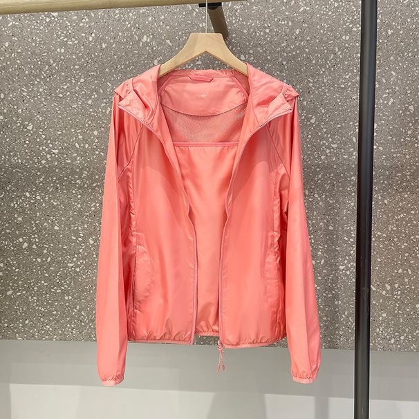 Breathable Sunscreen Clothes Short And 2023 New Arrival Summer Sun Protection Shirt Women's Sun-Protective Clothing Thin_desvips.com