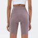 SOISOU Nylon Women's Gym Yoga Cycling Shorts High Waist Elastic Breathable No T Line Fitness Womens Clothing 24 Colors_desvips.com