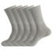 plus Size Men's Solid Color mid Calf Crew Socks European American Style Unisex Boat Socks for Sports & Outdoor_desvips.com