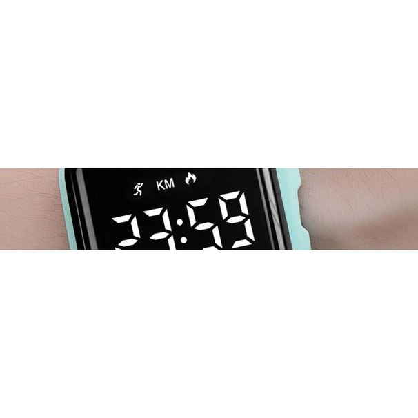 Square Waterproof Female Students, Elegant And Simple Sports Bracelet, High-end Luminous Vibration Alarm Electronic_desvips.com